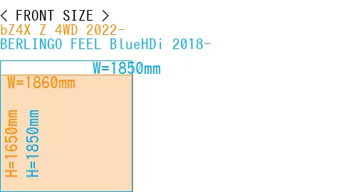 #bZ4X Z 4WD 2022- + BERLINGO FEEL BlueHDi 2018-